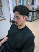 メンズカットビジネススタイル