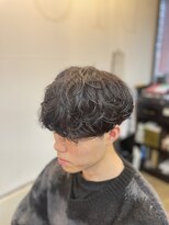 オーバー 町田店(OVER)&nbsp;大人シャドウ【町田/MEN'S/眉毛/フェザーパーマ】