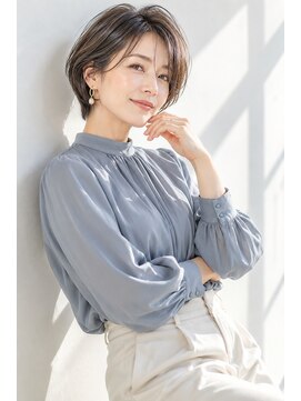 アッシュ 学芸大学店(Ash) ショートボブ/大人女性/ベージュアッシュ/髪質改善/白髪ぼかし