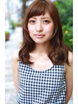 ジュエ (jouer)&nbsp;まとまる艶ロング/20代30代/小顔バング/小顔前髪/くびれ巻き