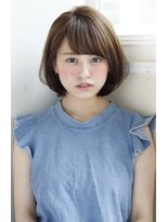 アンアミ オモテサンドウ(Un ami omotesando)&nbsp;【Un ami】モードショート×ミルクティーカラー　工藤　由佳