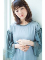 アンアミ オモテサンドウ(Un ami omotesando)&nbsp;【Un ami】小顔ワンサイド・ミディー　松井