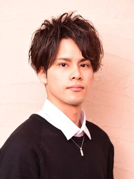 イナバ(Hair Life INABA) 無造作　ランダムな毛先に自然なツーブロックで清潔感UP!