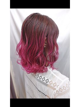 イーアップ バイ ボス(e up by boss) チェリーピンクグラデーション