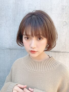 ヘアサロン ガリカ 表参道(hair salon Gallica) ナチュラル女子の愛されショートボブ