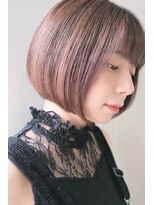 ビードロ 吉祥寺店(vi dro)&nbsp;しっとりブラウンのシンプル可愛いボブ♪