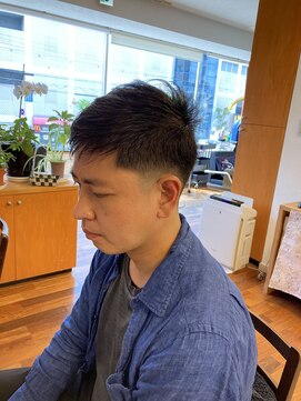 ミモザ(mimosa) ショートフェードカット