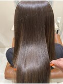 髪質改善ストレートで柔らかストレートに。