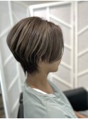 30代40代50代大人可愛いくびれショートペールベージュ◎代官山
