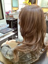 アキコ(AKIko) メテオカラー+酸性ストレート+酸性デジタルパーマ