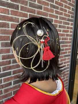 ブッシュ ユメリア徳重店(BUSH) 【副店長　一木】☆祝卒業　外ハネセット☆