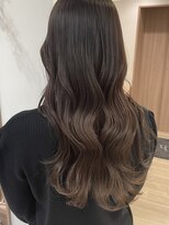 ユーフォリア 青山(Euphoria) ブリーチをしないWカラーでつくる透明感ベージュカラー＊