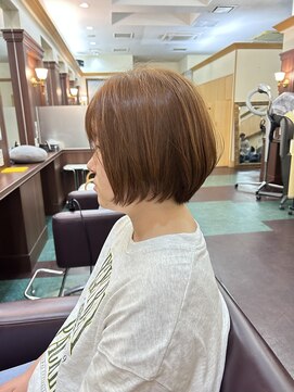 シャンプー ボーイ 宮崎柳丸店(SHAMPOO BOY) 丸みボブ