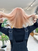 ウッドベル(wood belle)&nbsp;サーモンピンク×ボブ