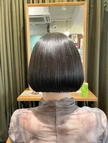 ムーン(moon) #前髪カタログ#マチルダボブ#顔型別ヘアスタイル特集