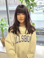 リト(riTo)&nbsp;10代20代30代/レッドブラウン レイヤー　ハッシュカット/ロング