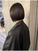 【LANY横浜】切りっぱなしボブ×ストレートパーマ