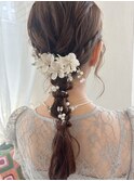 お呼ばれヘアセット
