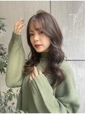 大人可愛い／ゆるふわ／シースルーバング