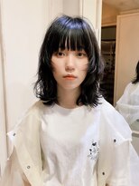 ヨー(Yoh-)&nbsp;【ウルフパーマ/阿部達哉】レイヤー/ウルフカット/顔周りカット