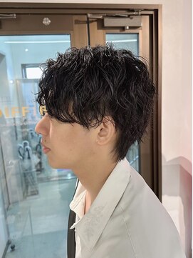 コワファーストナガサキシャンプーボーイ(COIFF1RST NAGASAKI SHAMPOO BOY) シャドウパーマ 長崎