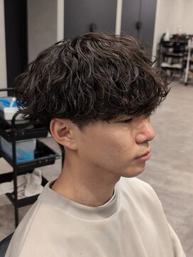 プルーブトウキョウ 渋谷(PROVE TOKYO) 緩めゆるふわ波巻きスパイラル無造作マッシュ渋谷