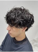 シャドウパーマ波巻きスパイラルパーマニュアンスパーマメンズ