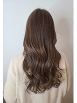 ジーナ 船橋(Zina)&nbsp;髪質改善＊ロングレイヤーグレーベージュ＊美髪【Zina船橋】