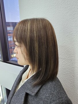 ミルク 希望ヶ丘(milk) 白髪ぼかしハイライト