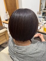 ヘアリゾート粋 リマ 銀座店(lima)&nbsp;ショートボブ/ストレート/ナチュラルブラウン