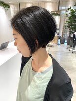 ステアケース 武蔵小杉店(stair:case)&nbsp;大人ショートボブ/ハイライト/白髪ぼかし/武蔵小杉/自由が丘