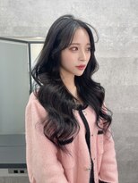 リリー(Lilley)&nbsp;マロンベージュ×小顔レイヤー×韓国風巻き【ayana】