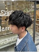 シャドウパーマ/波巻きパーマ/ニュアンスパーマ/メンズカット