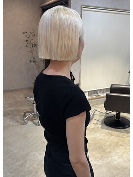 リフ(Lifu) blonde color