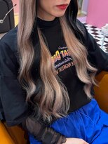 どぅ～す 梅田店&nbsp;ブリーチカラー【選べる品質☆シールor編み込み】エクステ