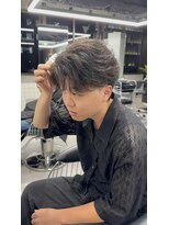 ステラ(STELLA)&nbsp;フェザーショート/メンズカット/メンズサロン/眉毛カット/カット