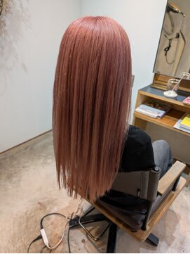 ノーブルヘアー(NOBLE HAIR) ピンクカラー