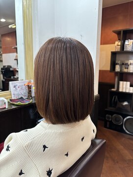 シャンプーボーイアネックス(SHAMPOO BOY Annex) 大人可愛いボブ20代30代40代セミロング◎長崎/佐世保