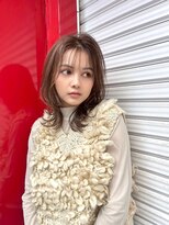 ワンズ ナゴヤ ヴィラ 名古屋栄(ONE's NAGOYA VILA)&nbsp;黒髪クラゲヘアー/オリーブグレー/小顔ココアベージュ