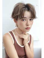 テトラ バイ ネオリーブ 横浜西口店(tetra by neolive)&nbsp;ブリーチなしカラーショートカットセンターパートN