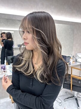 キング 梅田店(K!ng) 縮毛矯正髪質改善レイヤーカットトリートメント心斎橋美容室