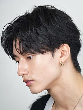 フィフス(fifth) 原宿メンズパーマニュアンスパーマフェザーパーマセンターパート