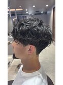 メンズ/ニュアンスパーマ/韓国風/ゆるふわ/10代/20代/フェザー