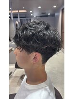 ショコララテ&nbsp;メンズ/ニュアンスパーマ/韓国風/ゆるふわ/10代/20代/フェザー