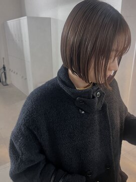 【MIYA】ベージュボブ