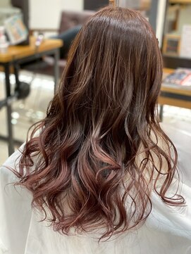 ラ ブーケ 中川中島店(La Bouquet) 黒髪/オリーブグレー/小顔/ココアベージュ/中川中島駅