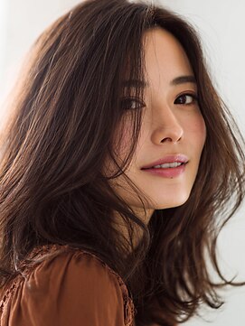 フラッグ(flag) ココアブラウン×柔らかレイヤー｜髪質改善トステアカラー