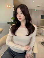 ジーナ 札幌(Zina)&nbsp;髪質改善＊大人ガーリー＊韓国風くびれヘア＊艶髪【Zina札幌】