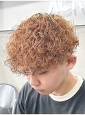 広島メンズ/プードルパーマ/メンズパーマ