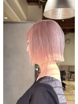 リフル 八王子(RIFULL) ハイライト　バレイヤージュ　ショート　レイヤー　髪質改善